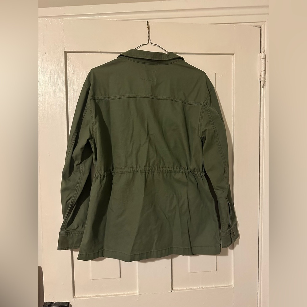 Green Cargo Jacket - image 5